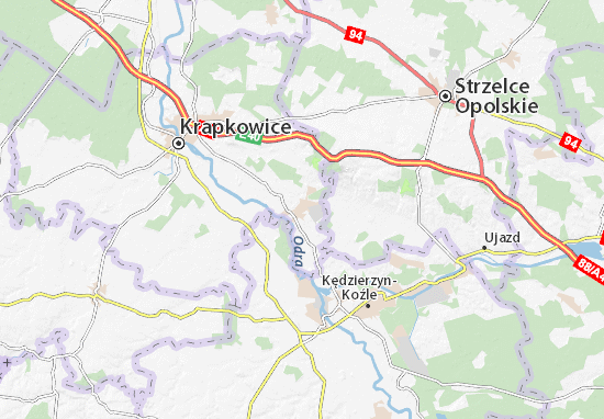 Karte Stadtplan Zdzieszowice