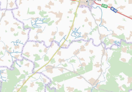 Kaart Plattegrond Kolodyanka