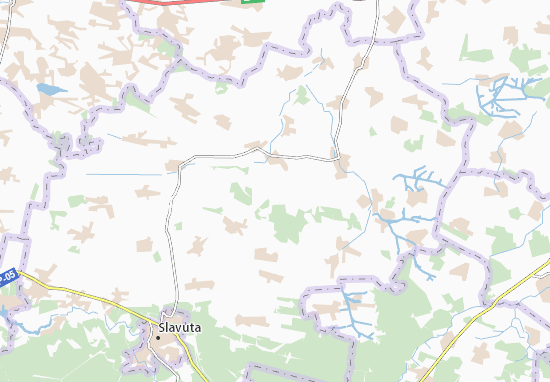 Kaart Plattegrond Nohachivka