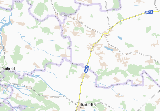 Mapa Kvasiv