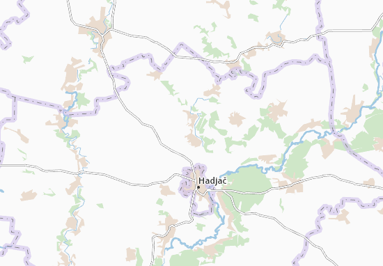 Karte Stadtplan Krasna Luka