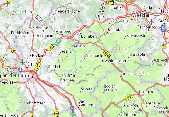 Weinbach Map