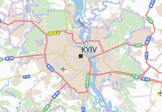 Carte-Plan Kyïv