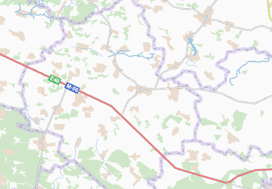 Karte Stadtplan Chervonoarmiis&#x27;k