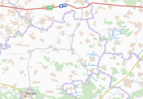 Mapa Berezdiv