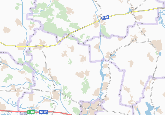 Karte Stadtplan Lukashi