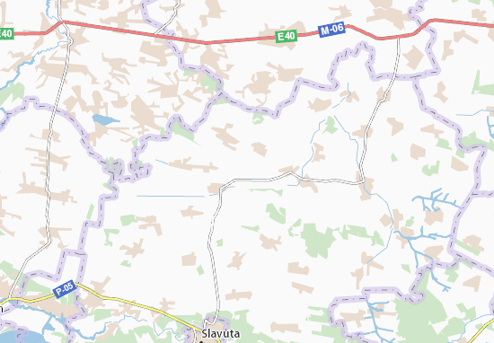 Karte Stadtplan Malyi Sknyt