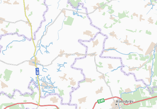 Slipchytsi Map