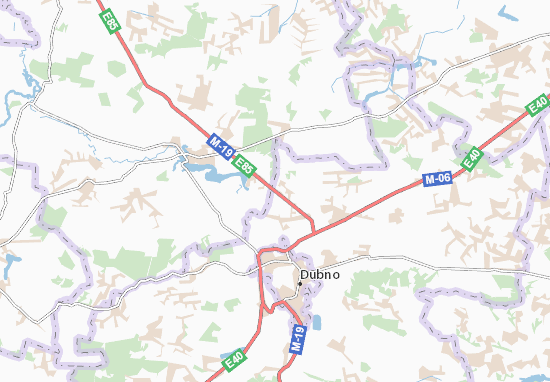 Karte Stadtplan Ivanne