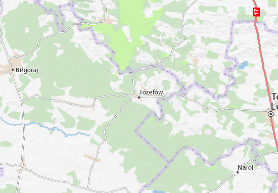 Karte Stadtplan Józefów