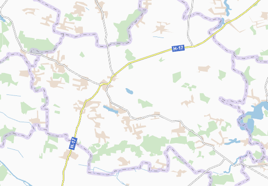 Mapa Kholoniv
