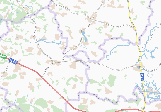 Mapa Ivanovychi