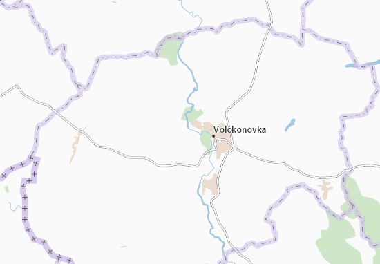 Kaart Plattegrond Yutanovka