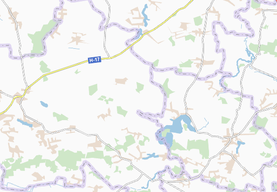 Karte Stadtplan Kolodezhe