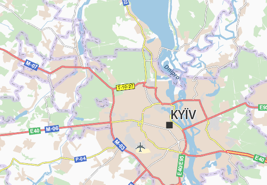 Vynohradar Map