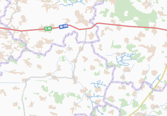 Mapa Stavychany