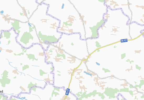Mapa Myrkiv