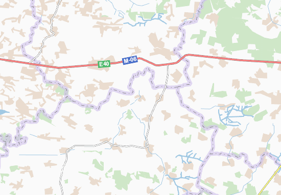 Karte Stadtplan Pechyvody