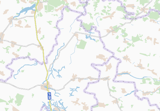 Kaart Plattegrond Vydybor