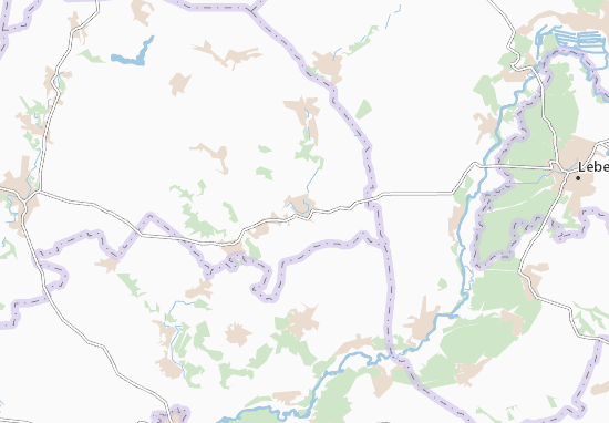 Karte Stadtplan Podilky