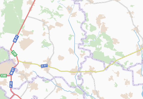 Karte Stadtplan Svityl&#x27;nya