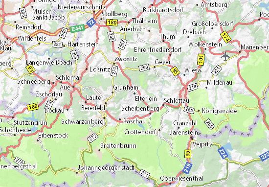Elterlein Map
