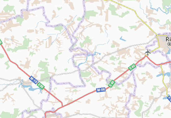 Dyad&#x27;kovychi Map