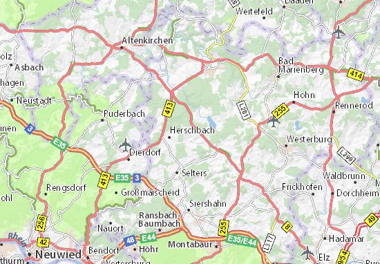 Karte Stadtplan Schenkelberg