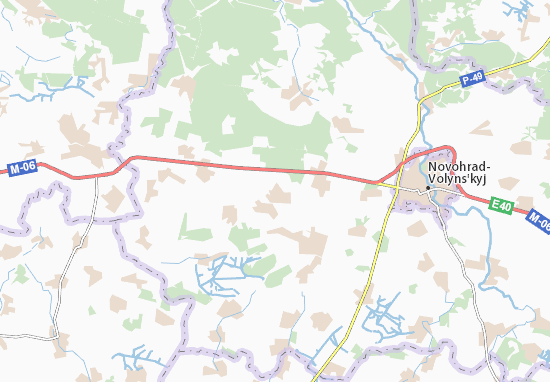 Velykyi Molod&#x27;kiv Map