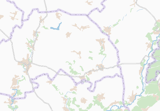 Karte Stadtplan Kolyadynets&#x27;