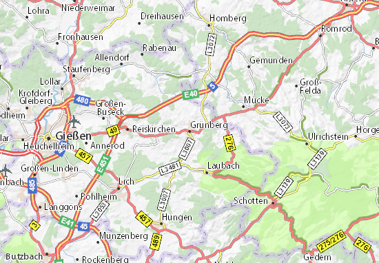 Grünberg Map