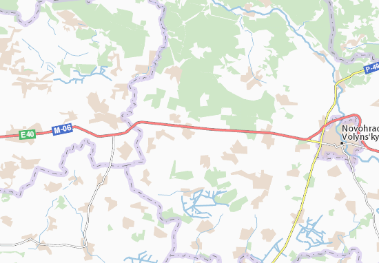 Mapa Pishchiv