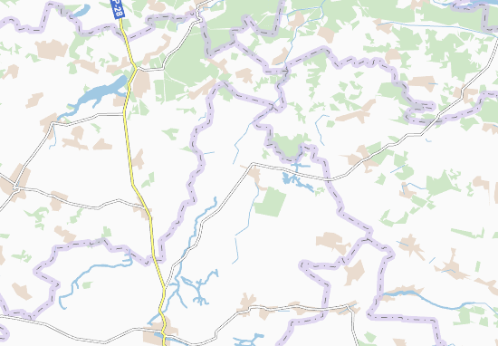 Karte Stadtplan Zhad&#x27;ky