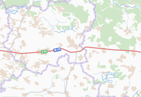 Karte Stadtplan Novyi Korets&#x27;