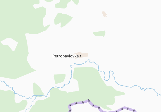 Karte Stadtplan Petropavlovka