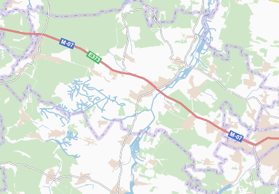 Karte Stadtplan Druzhnya