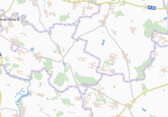 Mapas-Planos Rykovychi