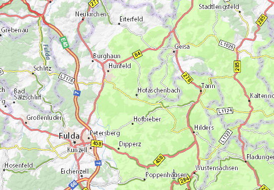 Hofaschenbach Map