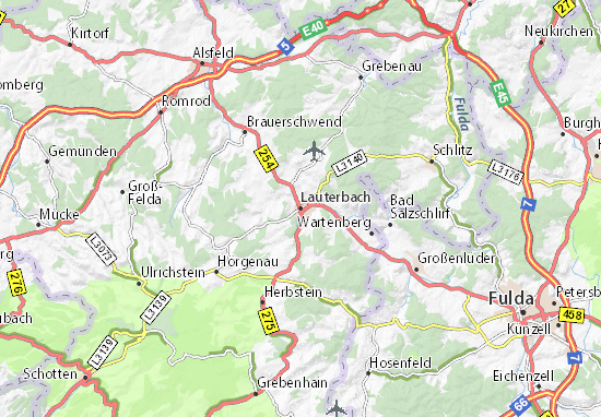 Lauterbach Map