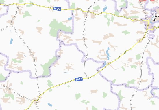 Mapa Skirche