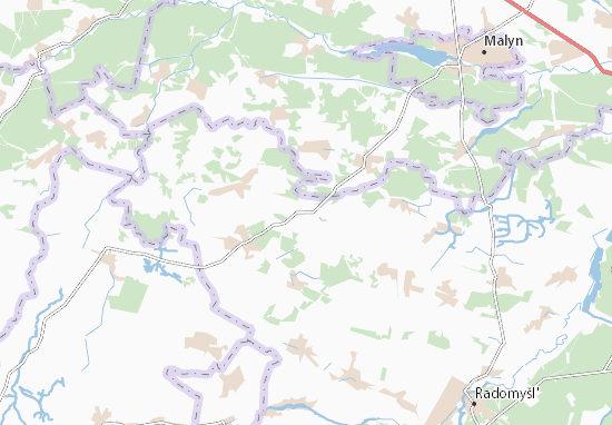 Karte Stadtplan Oblitky