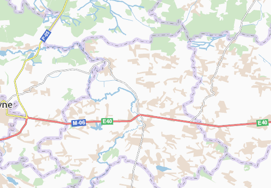 Mapa Voskodavy