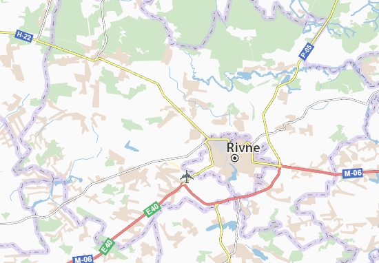 Mapa Obariv