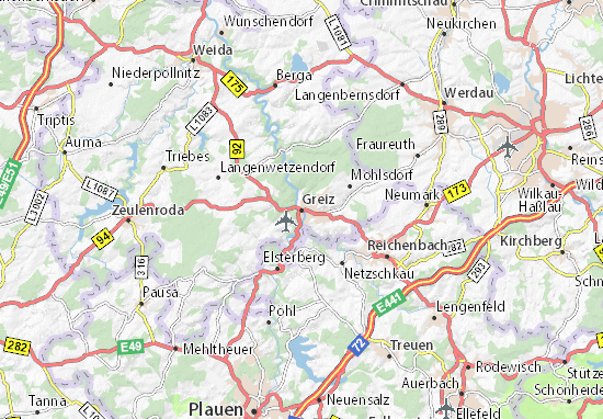 Greiz Map