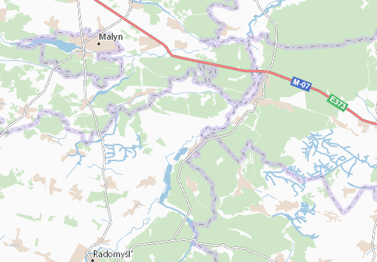 Vepryn Map
