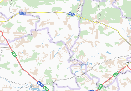 Pitushkiv Map