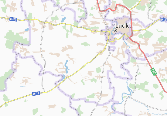 Karte Stadtplan Ratniv