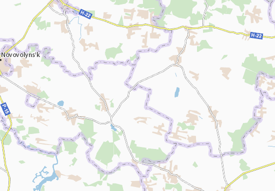Karte Stadtplan Kolona