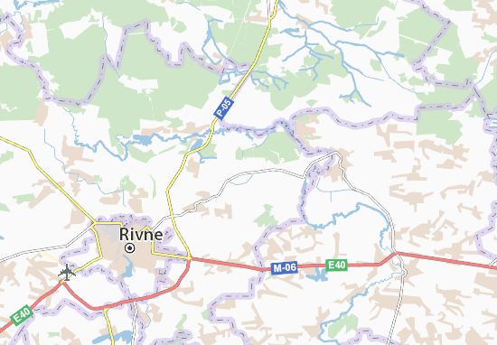 Kaart Plattegrond Nova Ukrainka