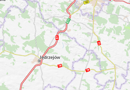 Karte Stadtplan Sobków